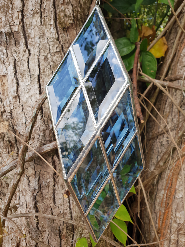 Vega Tree of Life | Dichroic & Clear Glass Mix | Custom Design