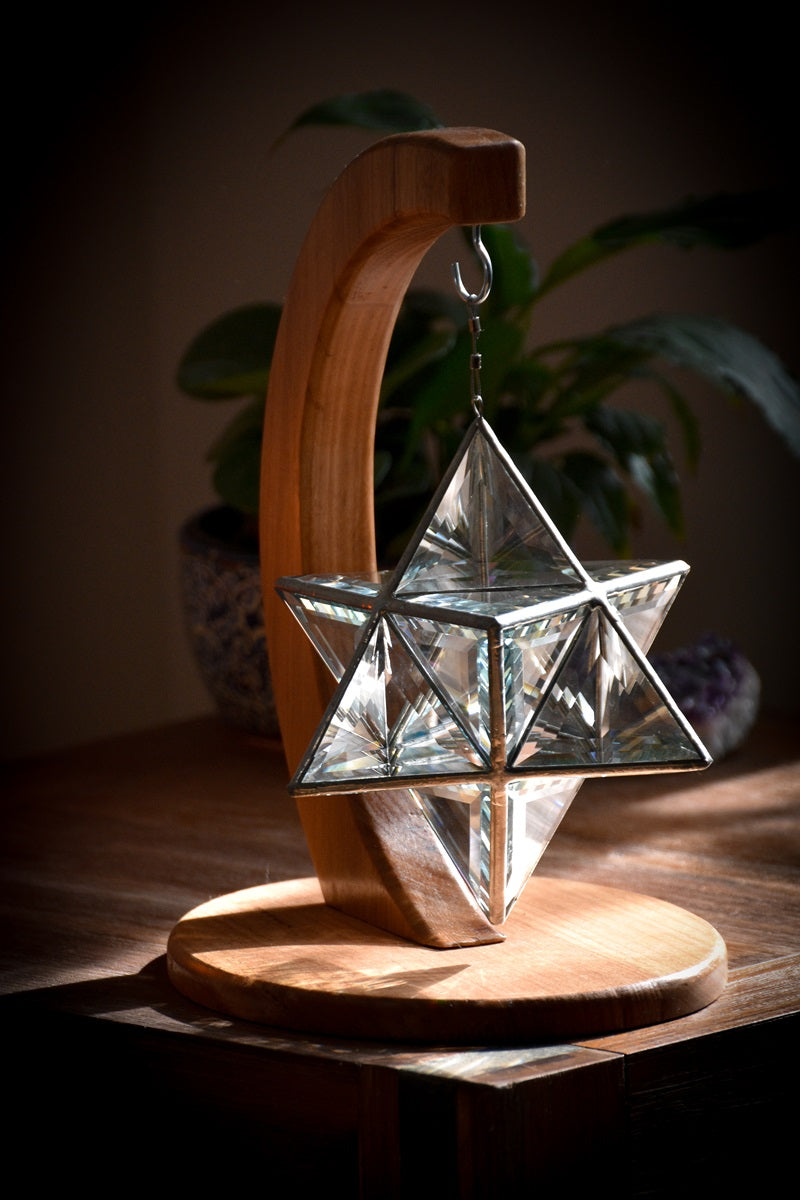 Merkaba and Half Moon Stand Package