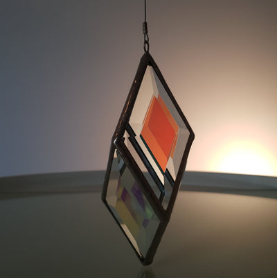 Tree of Life - Dichroic Clear Glass