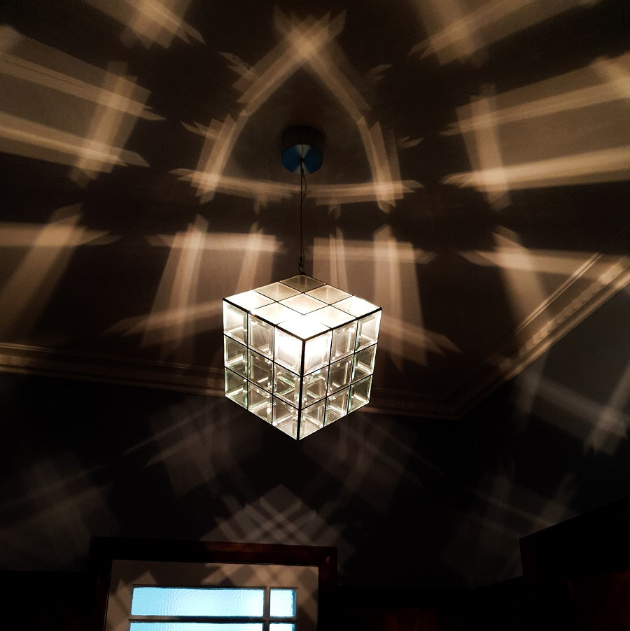 Metar Handmade Pendant Light | 42cm & 50cm | Clear Glass