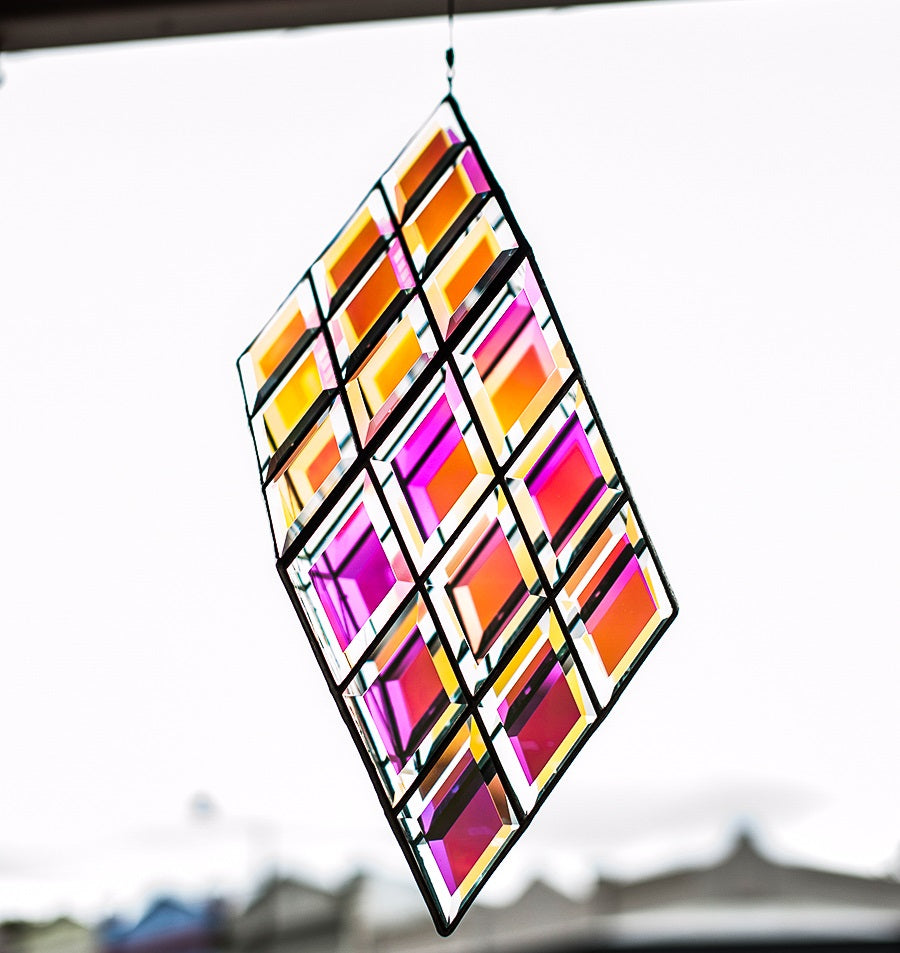 Vega | 49cm & 65cm | Tree of Life | Dichroic Glass