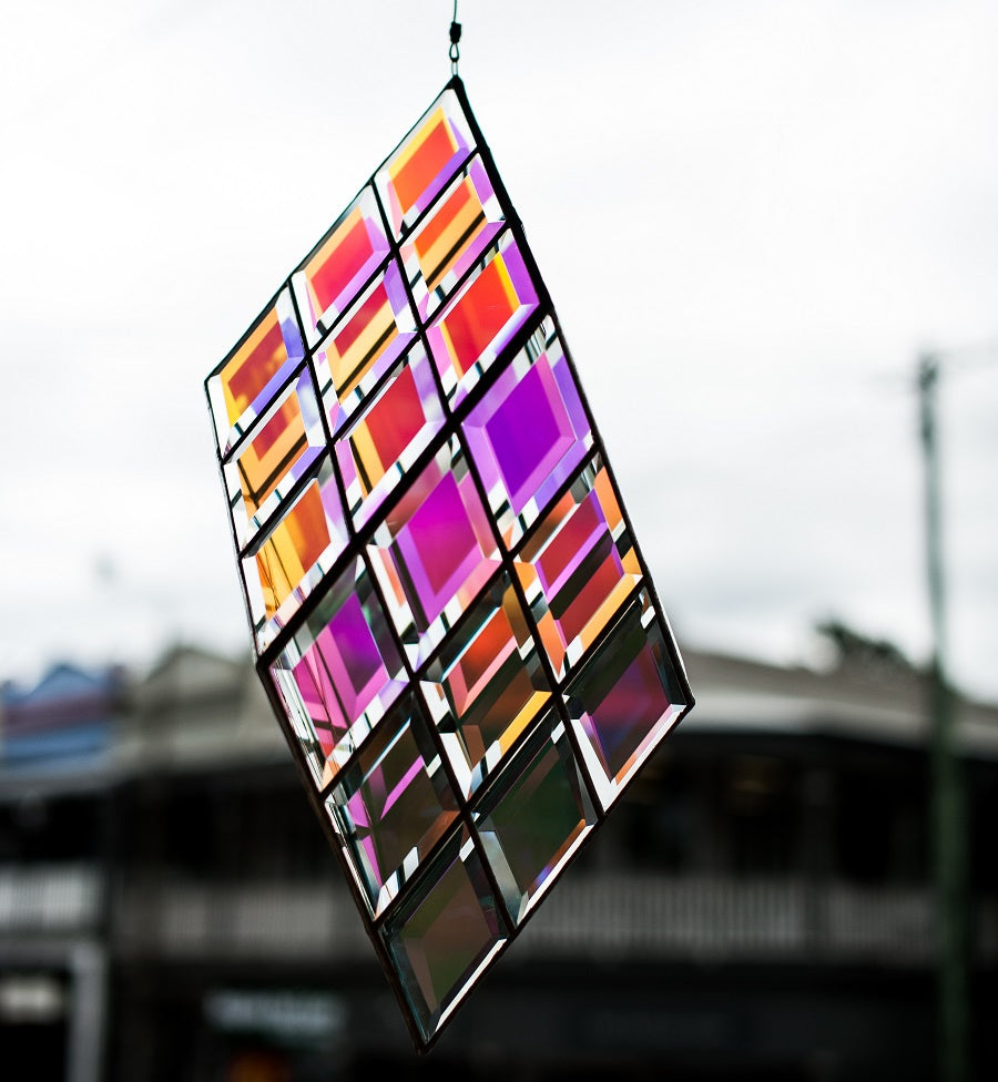 Vega | 49cm & 65cm | Tree of Life | Dichroic Glass
