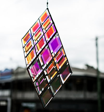 Vega | 49cm & 65cm | Tree of Life | Dichroic Glass