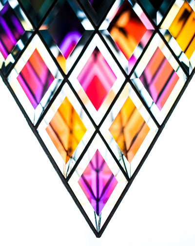 Vega | 49cm & 65cm | Tree of Life | Dichroic Glass