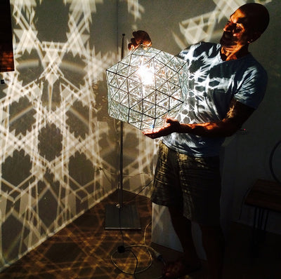 Zaniah - Large Geometric Chandelier