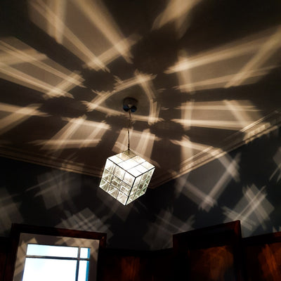 Metar Handmade Pendant Light | 42cm & 50cm | Clear Glass