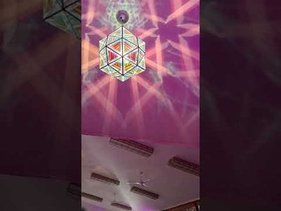 Zaniah Light | in Dichroic Glass