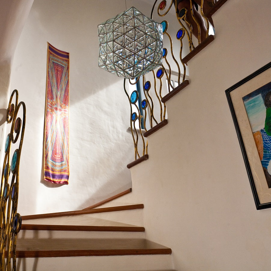 Zaniah - Large Geometric Chandelier
