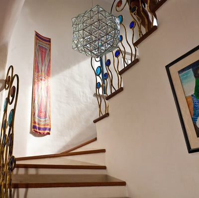 Zaniah - Large Geometric Chandelier